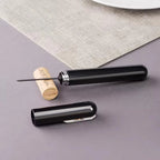 NNEOBA Portable 2-in-1 Air Pressure Corkscrew and Foil Cutter