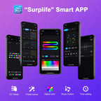 Bluetooth Colorful G40 Led Bulb String Lights