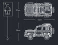 Technical Rover Defender Collector'S Building Blocks Set