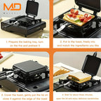 Non-Stick Double-Sided Sandwich & Omelette Maker
