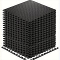Interlocking Black EVA Fitness Mats Set (20pcs)