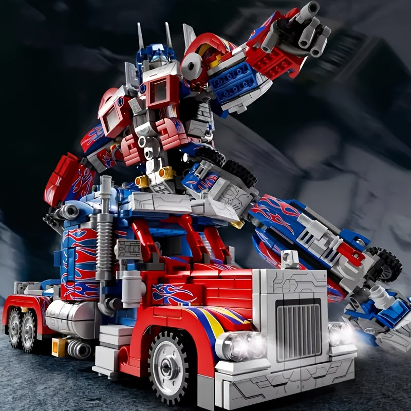 2-in-1 Transforming Car Building Toys for Teens