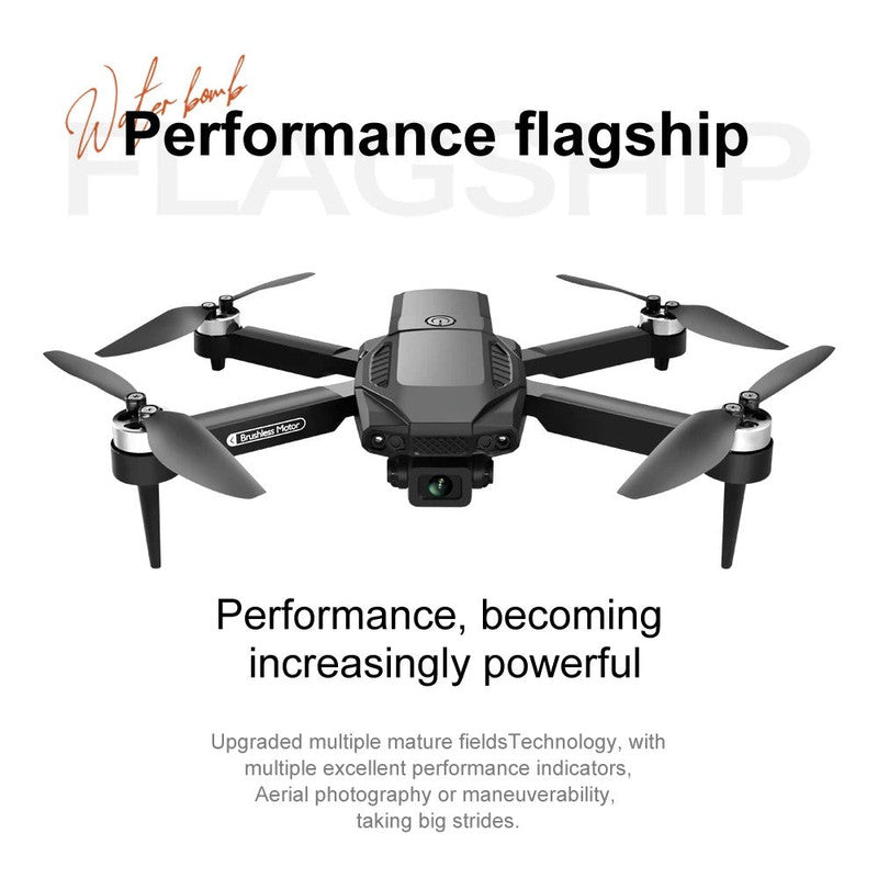 Dual-Camera 4K Foldable Brushless Drone