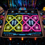 Double Electronic Dance Mat for Kids and Adults