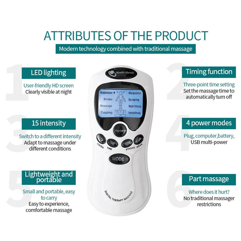 Electric EMS TENS Pulse Massager Pad