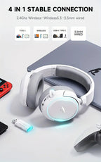 Wireless Gaming Headset with Surround Sound