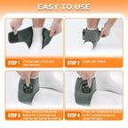 Ankle Heating Massager with Vibration & Heat Therapy
