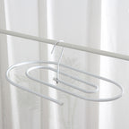 Elliptical Spiral Drying Rack for Quilt -White