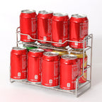 Mini Stainless Steel Kitchen Spice Storage Rack Bathroom And Toilet Organizer Rack-Silver