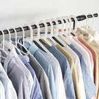 Adjustable Clothes Rack--Back