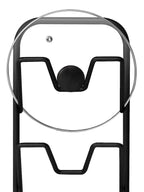 Three-layer Pot Lid Rack Kitchen Countertop Organizer for Cutting Board-Black
