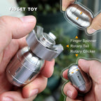 Atomic Bomb Fidget Spinner 3 in 1 EDC Clicker Toy Gift Brass