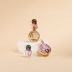 Healing natural crystal perfume bottle(25ml)-aventurine rose quartz