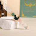 Handmade Crystal Wand Natural Stone Scepter Raw Gemstone Magic Wand Healing Tool White Crystal A