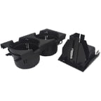 Aftermarket Drink Holder for BMW E46 3-Series Compatible with Oral-B, Front Center Console Replacement Part 51168217953 -bp
