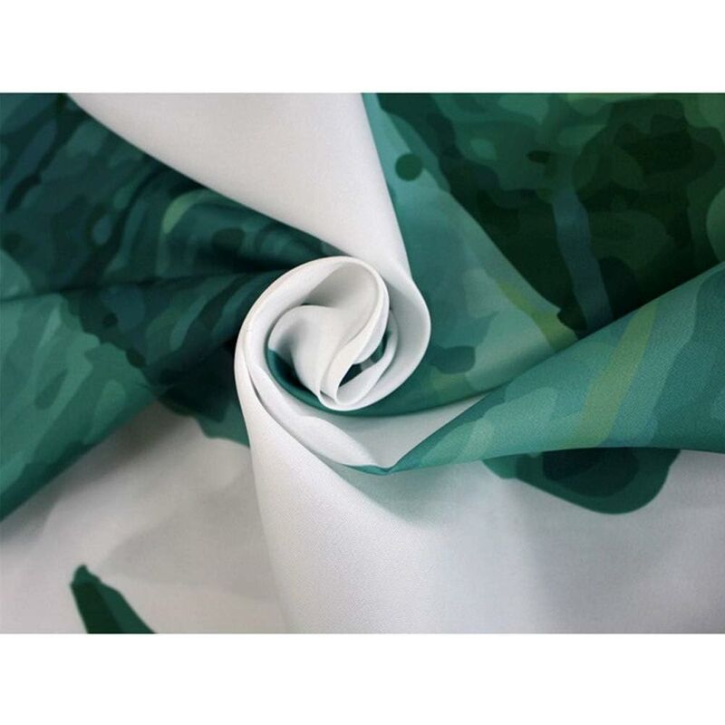 Waterproof Anti-Mildew Shower Curtain 200x240 cm Beach Elegant Pattern
