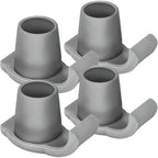 4 Pack Walker Skis Glides, Universal Walker Accessories for Seniors Mobility Aid Accessory