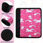 4 Pieces Kids Car Seat Belt Cover Safety Car Seat Belt Pad Cushion Shoulder Protector for Baby Boys Girls Children, Mermaid and Unicorn