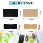4 Pairs Slimming Arm Shaper and Thigh Slimmers Set, Elastic Compression Arm Shapers Upper Arm Sleeve Slimming Thigh Sleeves Thigh Wraps Slim for Women