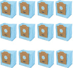 12 Pack Dust Bags for Yeedi Cube for Yeedi CC Robot Vacuum Cleaner Vacuum Bags Replacement Accessories