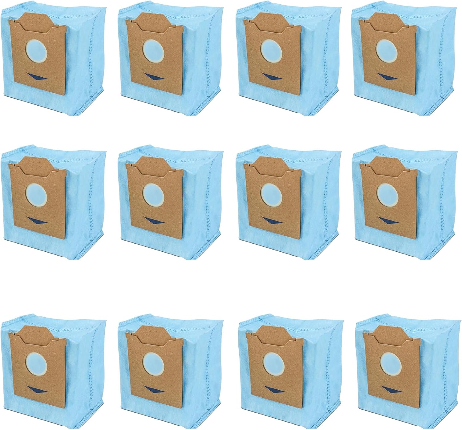 12 Pack Dust Bags for Yeedi Cube for Yeedi CC Robot Vacuum Cleaner Vacuum Bags Replacement Accessories