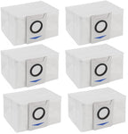 Dust Bags Spare Part for Ecovacs Deebot X1 X1 Plus T10 T10 Plus Robot Vacuum Cleaner Replacement Dust Garbage Bag Accessories (6 Pcs)