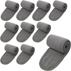 Spa Headband Facial Headbands Makeup Hair Band Washing Face Thick Terry Cloth Head Band for Yoga Sport Shower Adjustable Length Elastic Stretch (10 Pack)