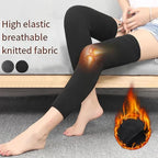 Cashmere Leg Warmer, Winter Warm Knitted Over Knee High Leg Warmer, Warm Thermal Knee Compression Sleeve