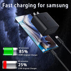[3Pack] 45W Super Fast Charger USB C Replacement for Samsung phone Charger 45 Watt USB-C Charger,type c chargers fast charging for Galaxy S25 Ultra/S25/S24 Ultra/S24/S23/S22 Ultra,Tab S7/S8,6ft Cable