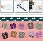 Gel Metatarsal Pads for Flip-Flops Thong Sandals, Ball of Foot Cushion Inserts Relieve All Day Forefoot Pain for Women and Men (Clear - 3 Pairs) Clear  Clear
