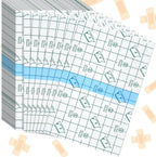 50 Pieces Transparent Clear Adhesive Bandage Stretch Large Waterproof Film Adhesive Bandages Dressing Supplies(4 x 6 Inch)   4x6 Inch (Pack of 50)