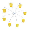 Bird Feeder Carousel Toy With Water Bottle and Food Dish