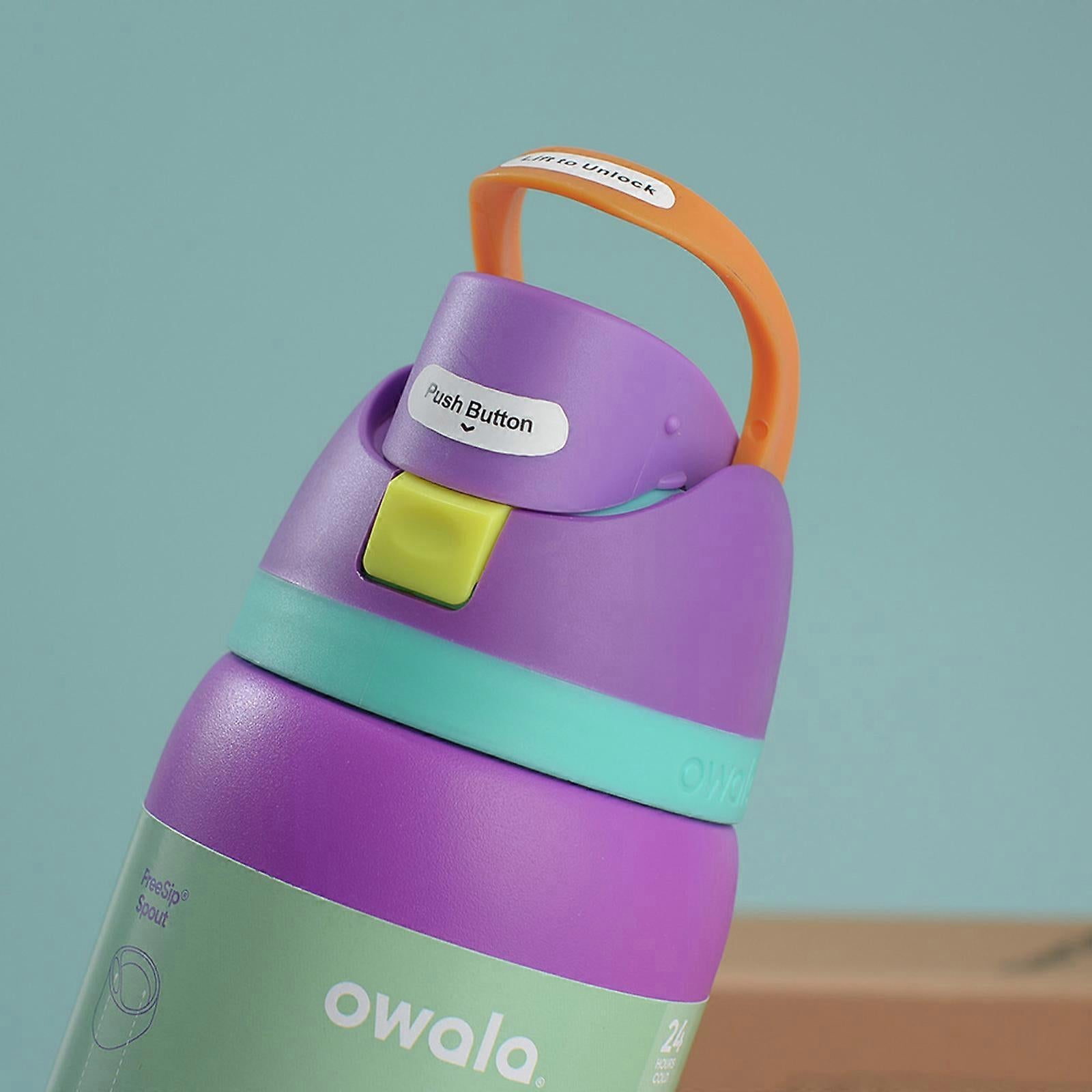Large 710ml Off-White Thermos Bottle for Adventure