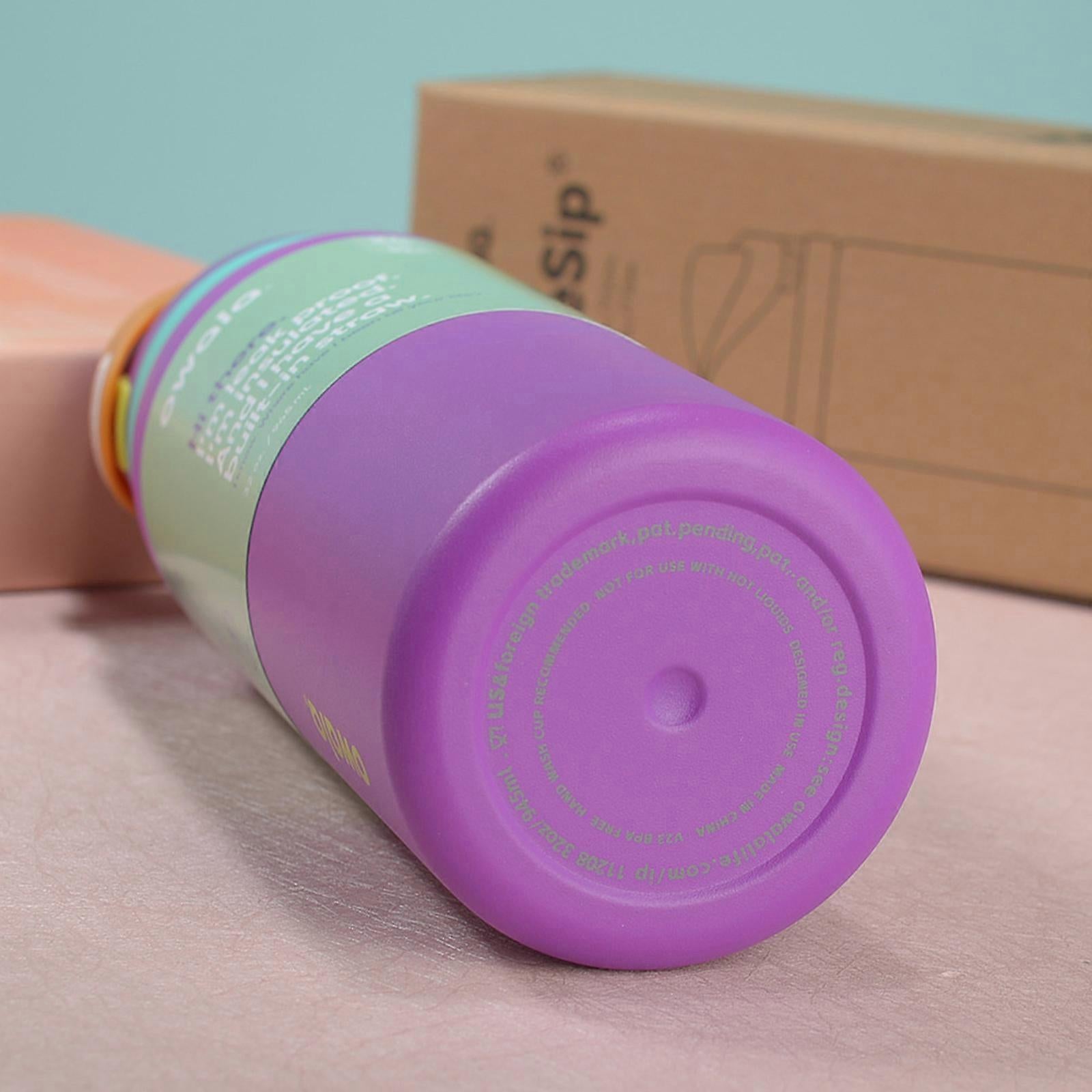 Large 710ml Off-White Thermos Bottle for Adventure