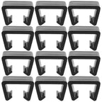 12pcs Garden Furniture Clamps Patio Furniture Clamps Outdoor Sofa Patio Furniture Coupling Clamps