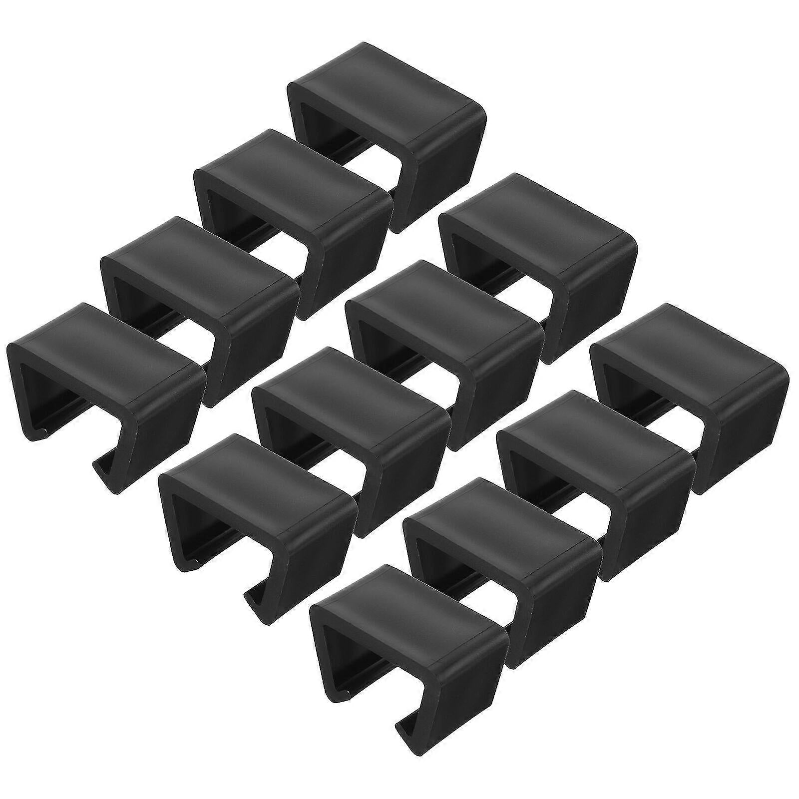 12pcs Garden Furniture Clamps Patio Furniture Clamps Outdoor Sofa Patio Furniture Coupling Clamps