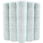 9 3/4 Inch 20 Micron Anti-Sediment Water Filter Cartridges 5-Pack Compatible with 10 Inch Filter_MGF