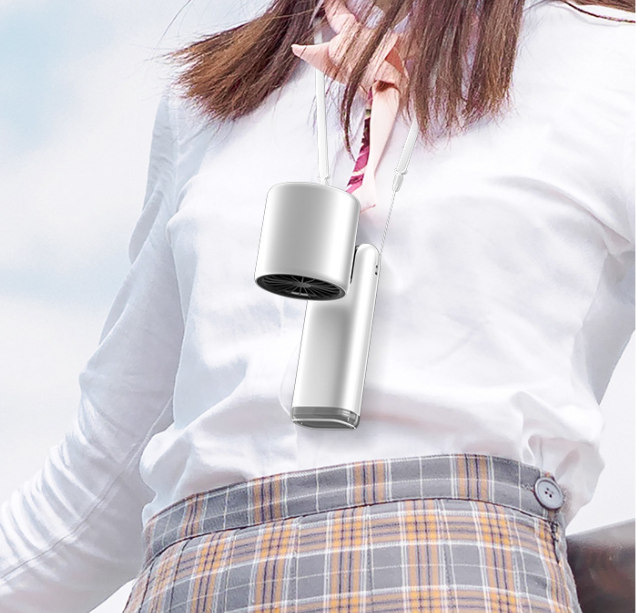 Portable Fan Handheld Mini Turbo Fan Battery ? High Speed Powerful Ice Cooling 5 Speed Adjustable Rechargeable Personal Fans for Beach Camping Travel Working ?Starry Gray?
