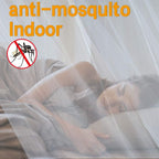 Mosquito net, large mosquito net with frame for king size bed, mosquito net for indoor and outdoor use (200 x 220 x 210 cm)