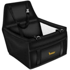 Pet Car Seat for Dogs and Cats - Black