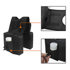 ATV UTV Motorcycle Tank Saddle Bag with Waterproof Phone Storage Compatible with ATV UTV Models