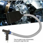 Pneumatic Vacuum Gun Air Blower and Suction Kit with Bags Tubes Accessories