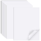 Printable Sticker Paper for Inkjet Printers, 50 Sheets A4 Matte Sticker Paper for Printers, Full Sheet Labels, Sticker Paper