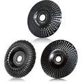 Wood sanding disc 125 mm, 3-piece sanding discs for shaping, sanding and cutting. Wheel for angle grinder,