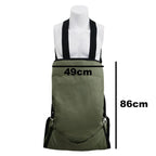 Fruit Collection Bag with Storage Pocket - Durable Compatible with Apple Picking Bag for Orchard, Farm and Garden