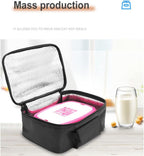 12V cooler bag for car, electric picnic bag lunch bag cooler bag foldable cooler bag for carrying picnic food - 29cmx21cmx11cm