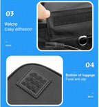 12V cooler bag for car, electric picnic bag lunch bag cooler bag foldable cooler bag for carrying picnic food - 29cmx21cmx11cm