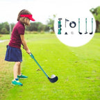 Kids Golf Toys Play Set with Club 4 Balls Flag Putter Indoor Outdoor Sports Toy for Parent-Child Interaction