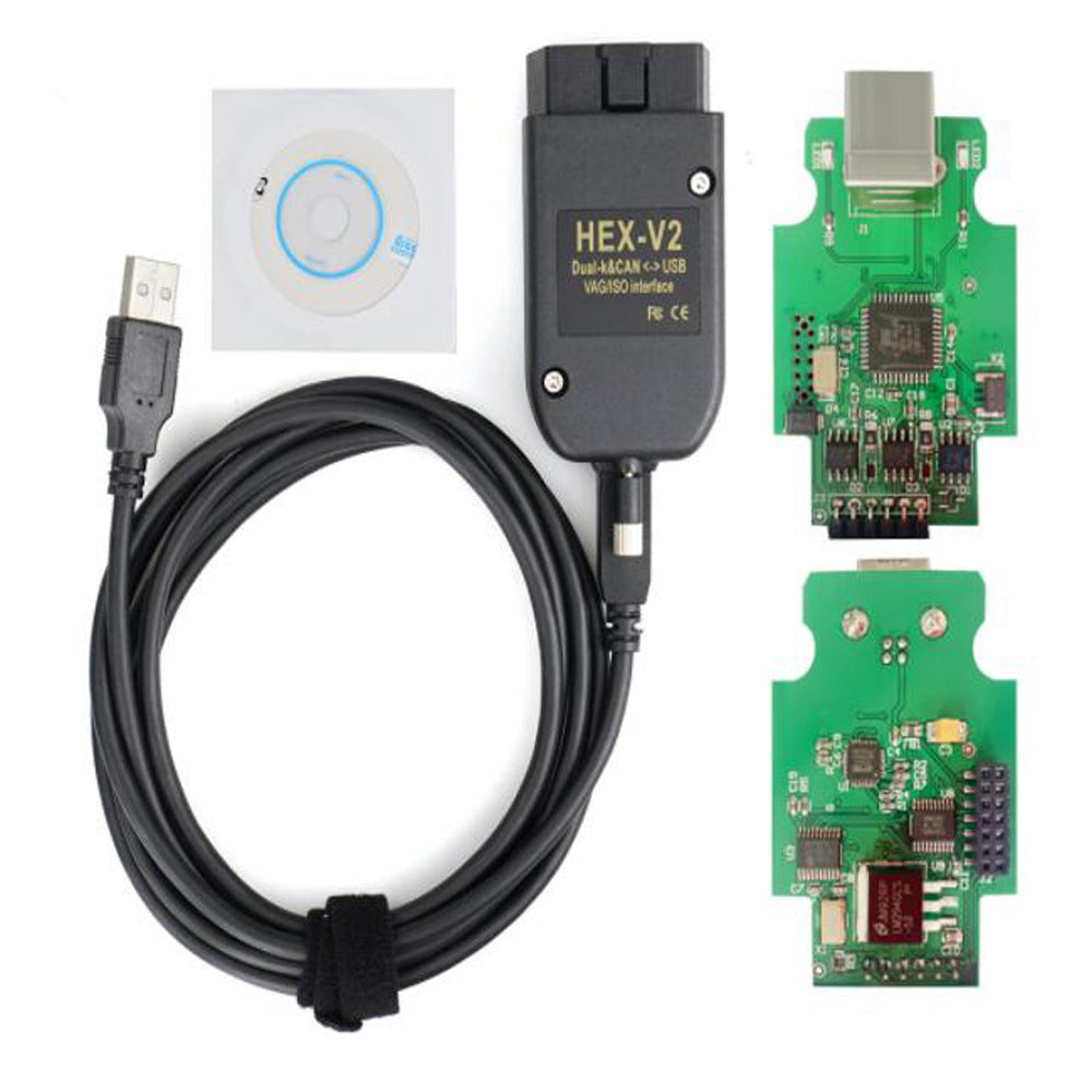 VCDS HEX V2 Diagnostic Interface Cable Compatible with Volkswagen Audi Seat