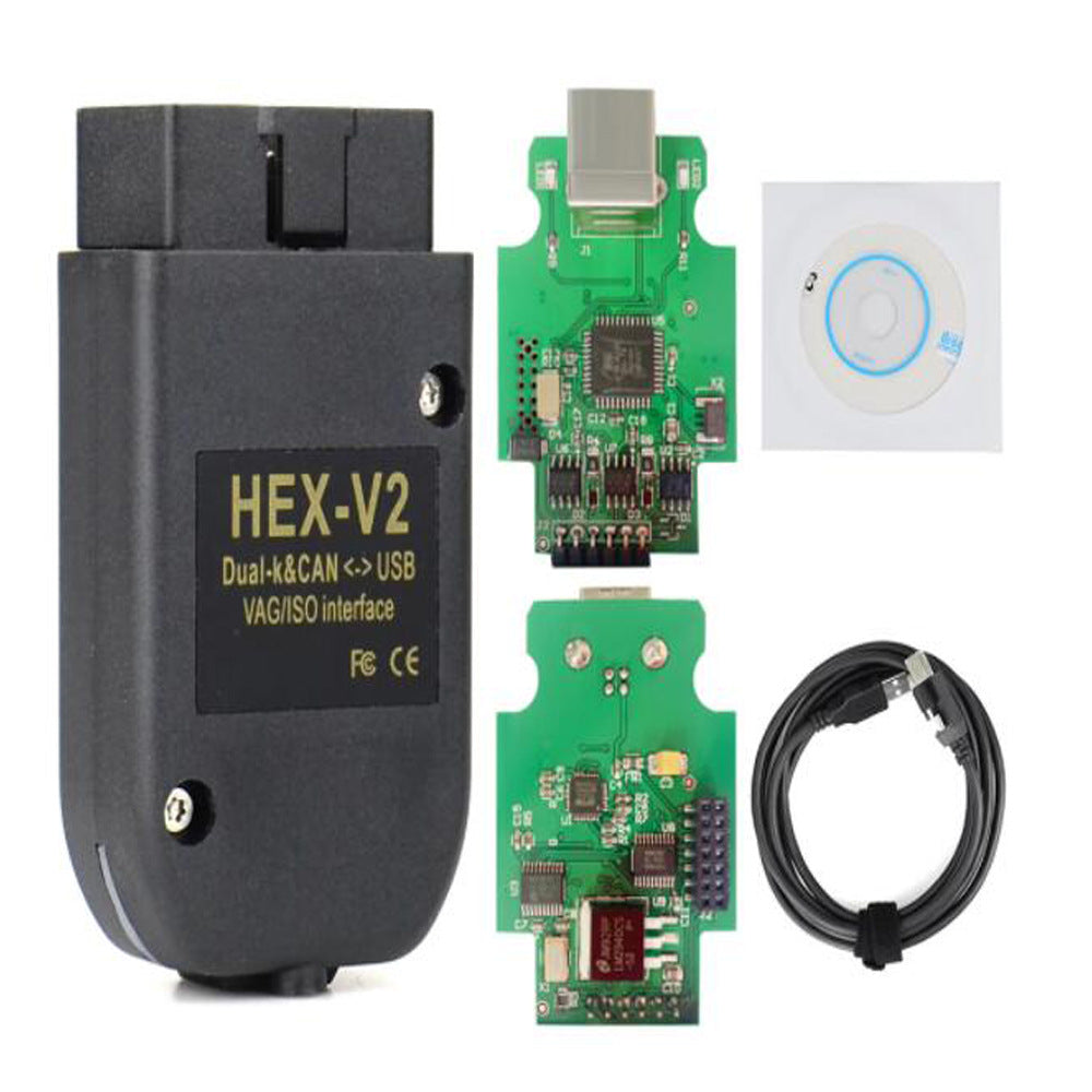 VCDS HEX V2 Diagnostic Interface Cable Compatible with Volkswagen Audi Seat